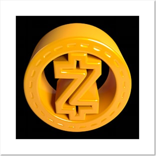 3D Zcash - Car-Paint Posters and Art